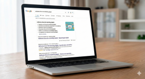 Resultados de busca do Google destacando páginas com conteúdo útil